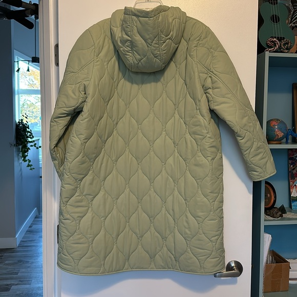Brand new avocado coloured quilted jacket - Picture 2 of 3